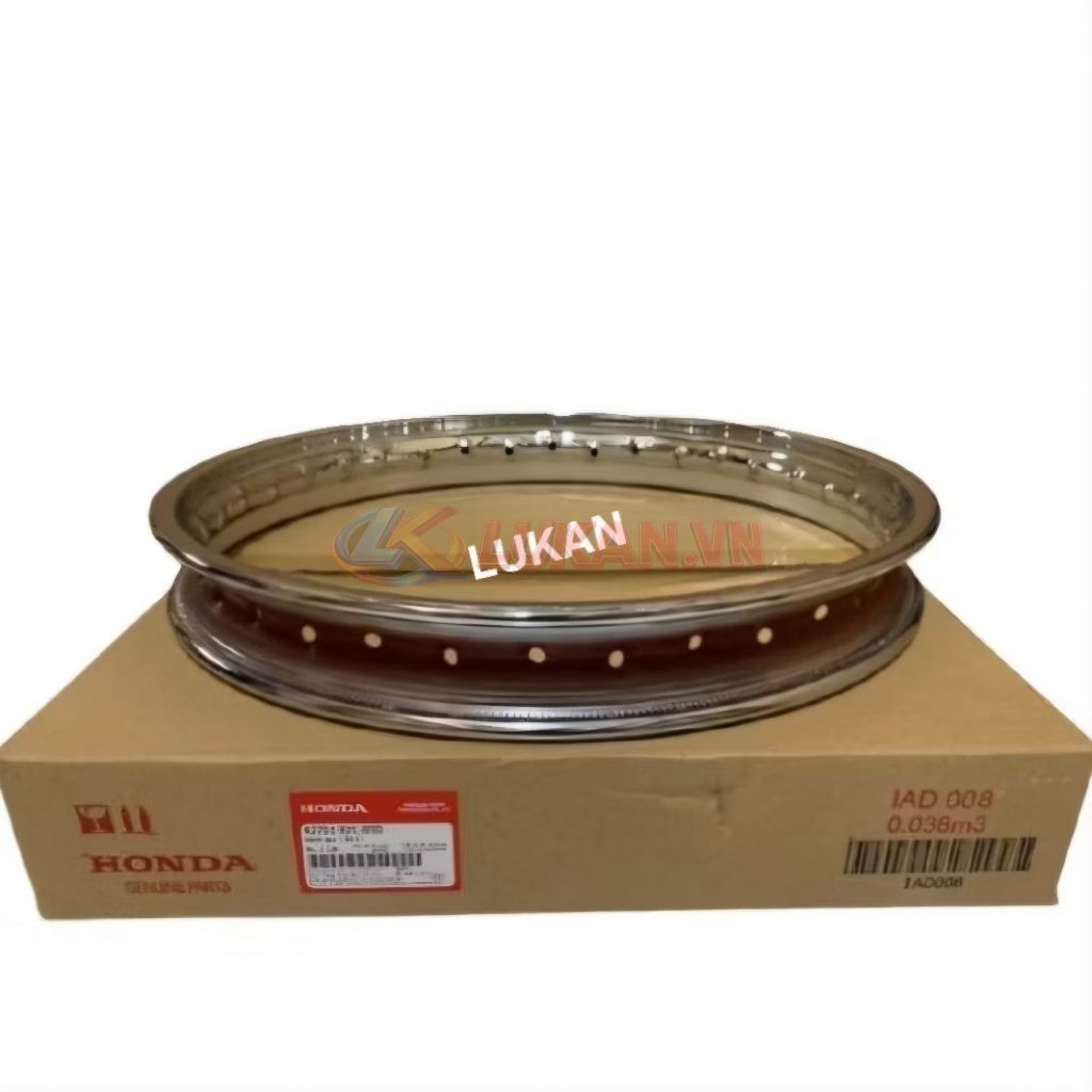 Vành, niềng bánh sau WAVE A, RS, S100, RSX, FUTURE 1, 2, NEO.... zin Honda 160/17
