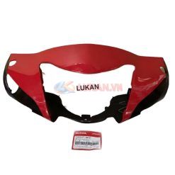 Nhựa ốp võ đầu đèn trước WAVE A, ALPHA 100... Đỏ đen zin Honda