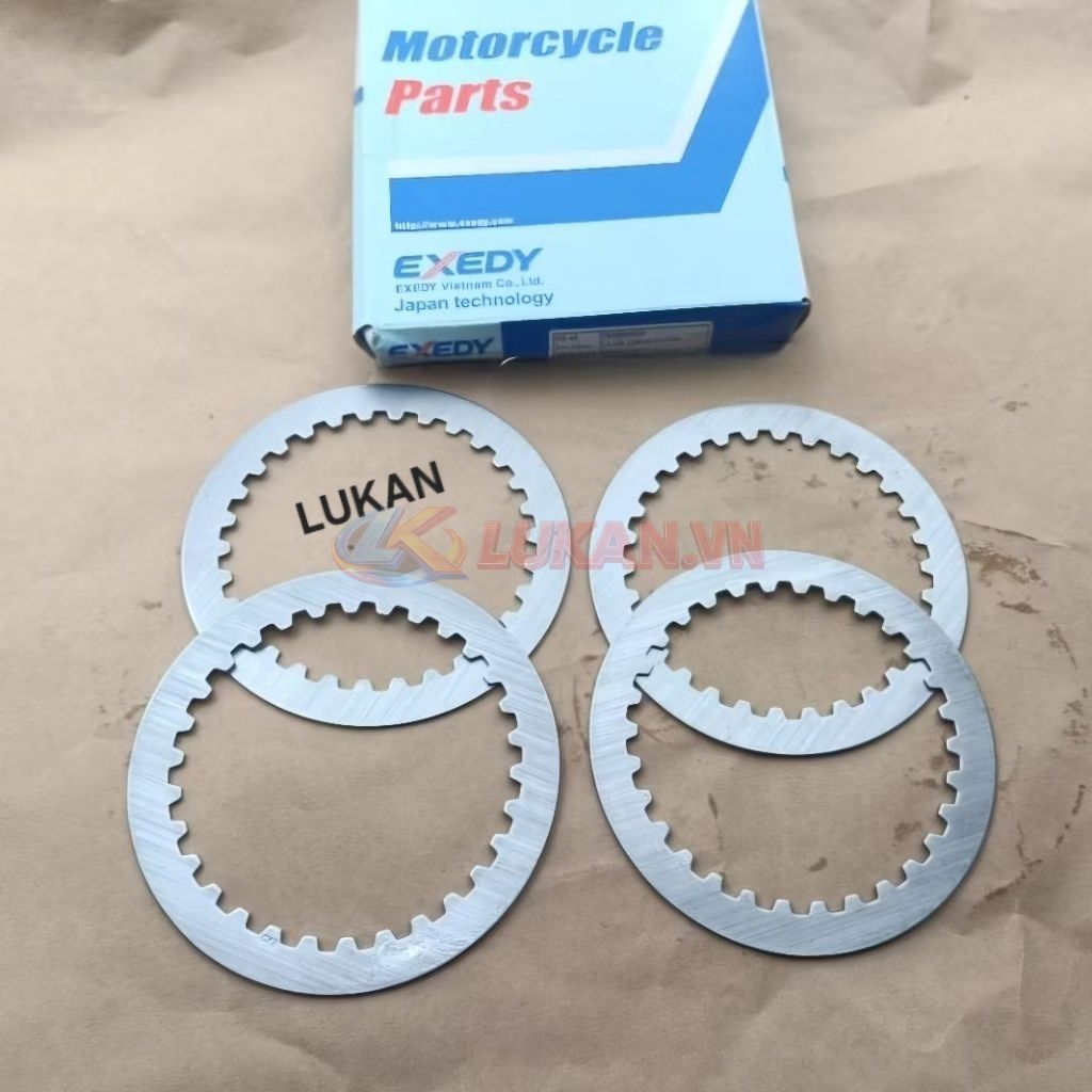 Bộ 4 lá sắt nồi côn, ly hợp WINNER, SONIC, CBR 150.... EXEDY