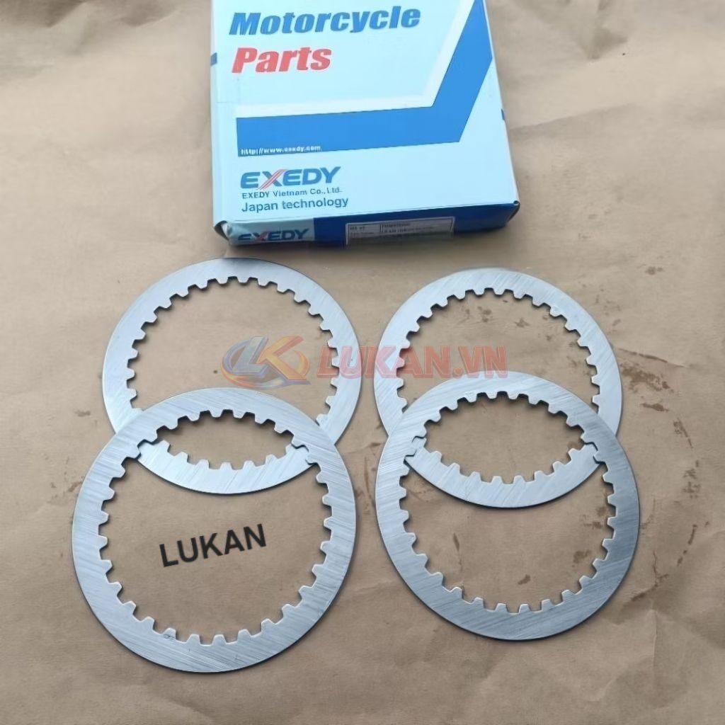 Bộ 4 lá sắt nồi côn, ly hợp WINNER, SONIC, CBR 150.... EXEDY - Ảnh 4