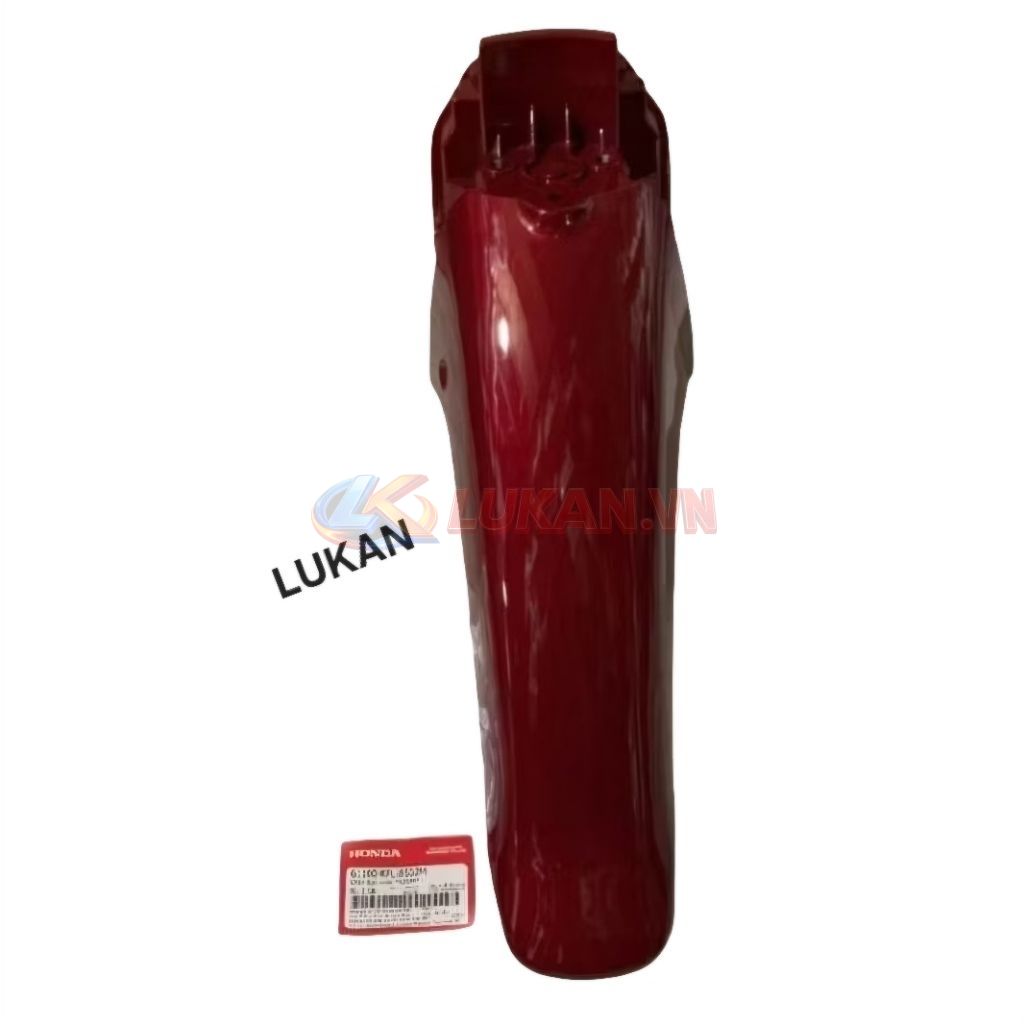Nhựa dè chắn bùn trước WAVE ALPHA đời đầu Đỏ mận zin Honda - Ảnh 4