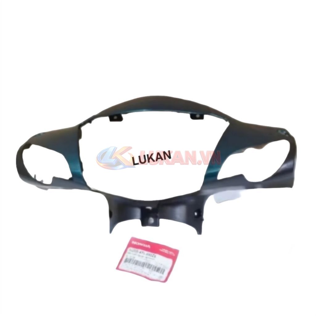 Nhựa ốp võ đầu đèn trước WAVE A, ALPHA 100 Xanh xương cá zin - Ảnh 4