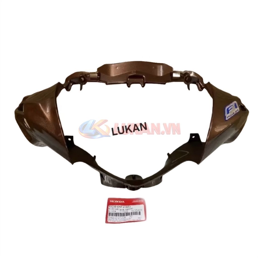 Nhựa ốp võ đầu đèn trước FUTURE MẬP 125 Nâu zin Honda
