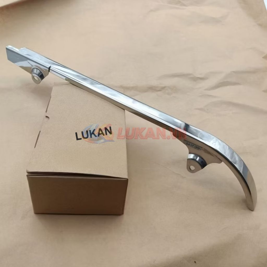 Cây inox che sên xích, cacte trên xe Super DREAM Việt - Ảnh 3