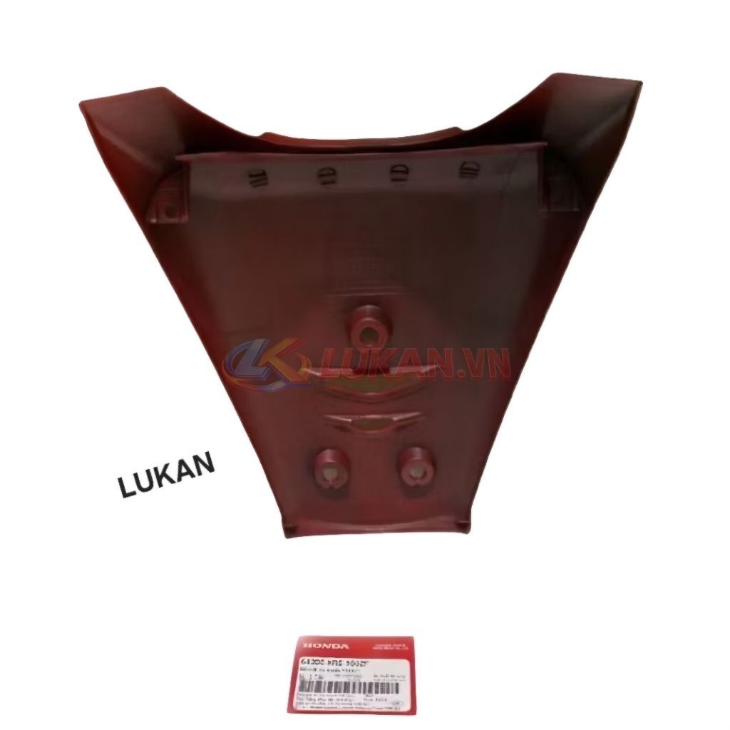Nhựa mặt nạ trước xe WAVE ALPHA đời đầu Đỏ đô zin Honda 64300-KRS-900ZE - Ảnh 4