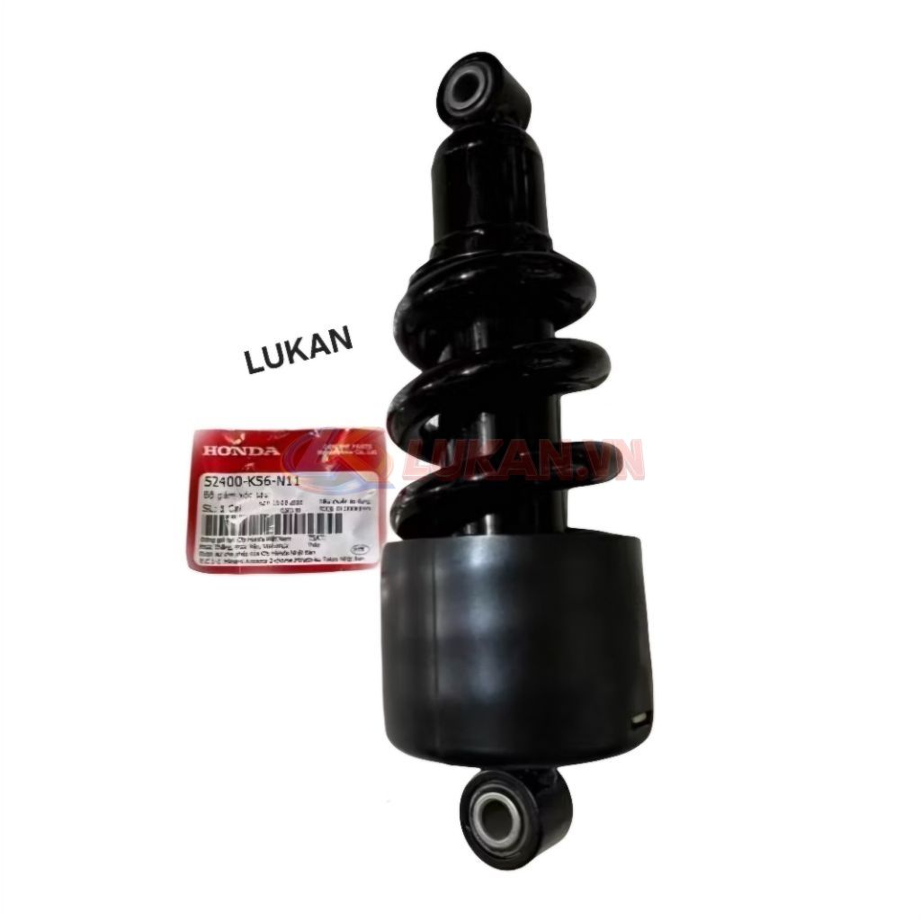 Phuộc nhún, giảm sóc sau xe WINNER, RS 150.... Đen zin Honda 52400-K56-N11 - Ảnh 2