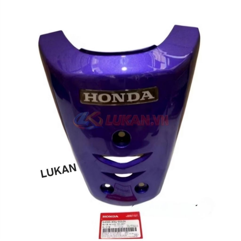 Nhựa ốp võ nhựa mặt nạ trước xe WAVE ZX Tím zin Honda - Ảnh 2