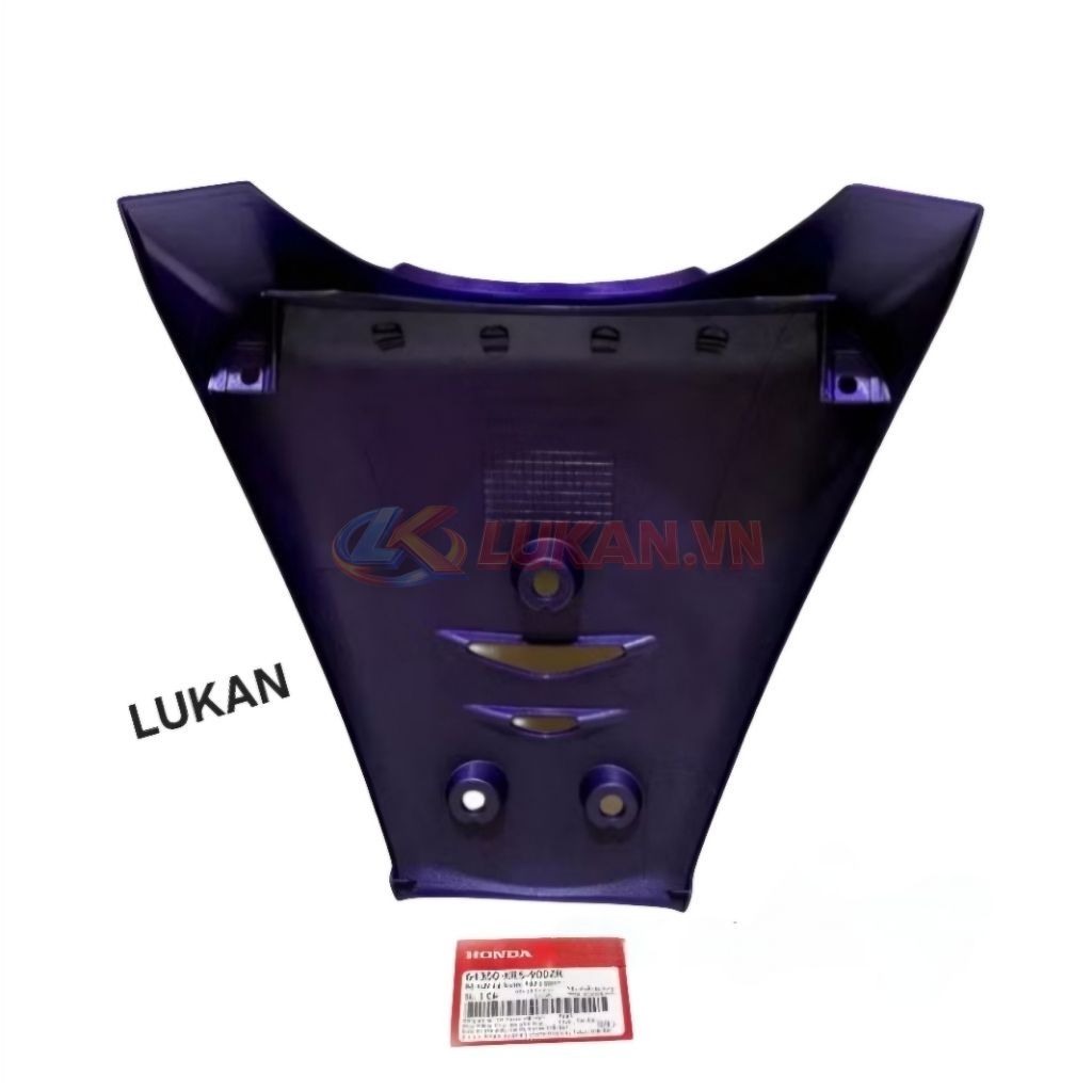 Nhựa ốp võ nhựa mặt nạ trước xe WAVE ZX Tím zin Honda - Ảnh 3