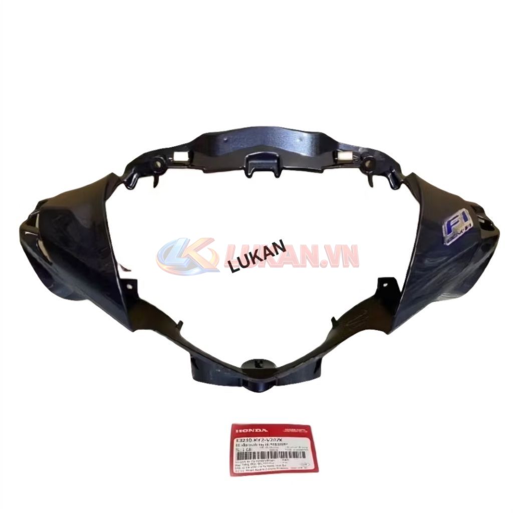 Nhựa ốp võ đầu đèn trước FUTURE MẬP 125 Xanh, bàn thờ zin Honda