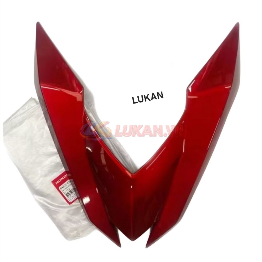Nhựa chữ V, ốp mặt nạ trước WINNER V1, RS 150 đỏ zin Honda - Ảnh 3