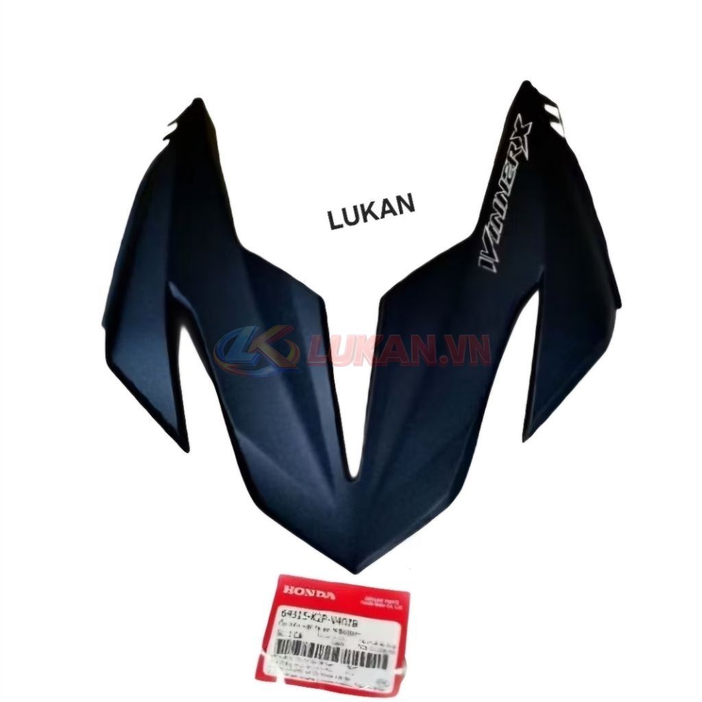 Nhựa chữ V, ốp mặt nạ trước WINNER X 150 V3 Xanh nhám 2022-2023.... zin 64315-K2P-V40ZB - Ảnh 3