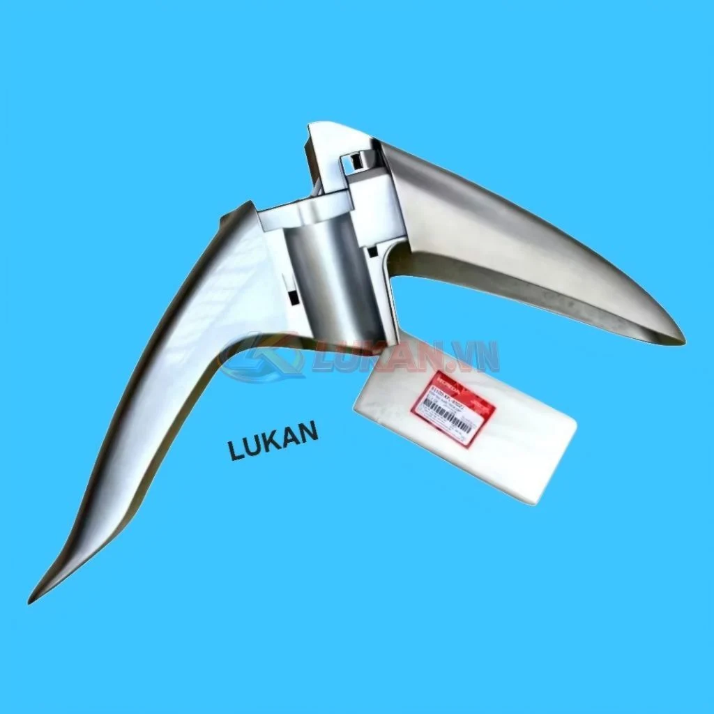 Nhựa chữ A, dè chắn bùn trước WAVE ALPHA đời đầu, Bạc zin Honda - Ảnh 2