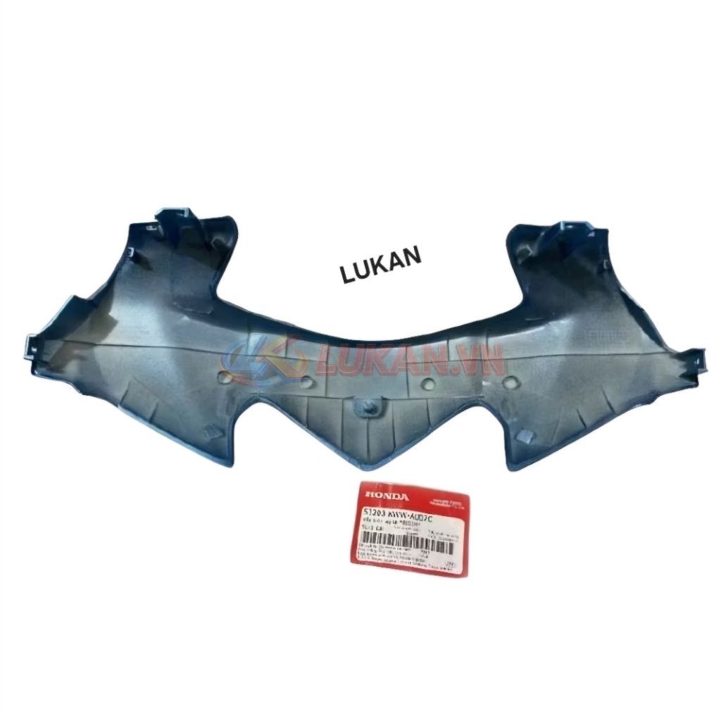 Nắp nhựa đầu đèn, ốp trên tay láy WAVE S110, RS, RSX... Xanh ngọc zin 52203-KWW-A00ZC - Ảnh 4