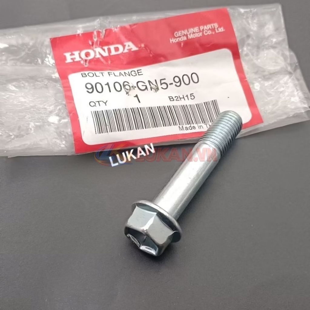 Ốc, bu lông cổ chảng ba, tay lái DREAM, WAVE... zin Honda Thái 90106-GN5-900 - Ảnh 4