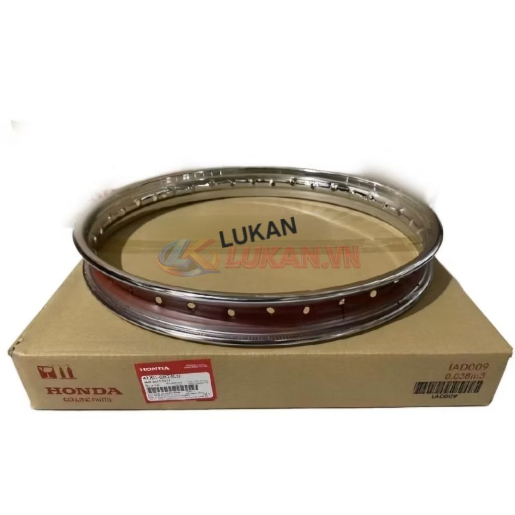 Vành, niềng bánh sau DREAM, WAVE ALPHA, ZX.... zin Honda 140/17 - Ảnh 2