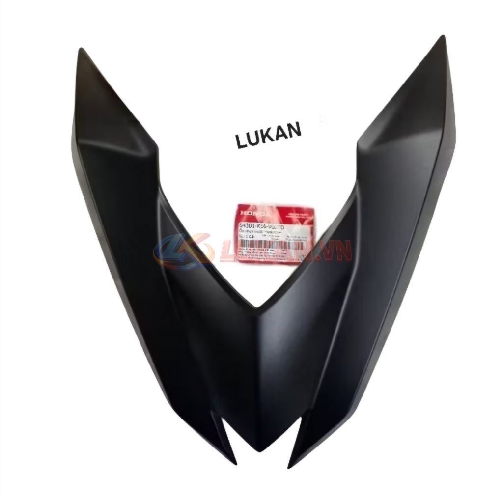 Nhựa chữ V, ốp mặt nạ trước WINNER V1, RS 150 Đen nhám, mờ zin