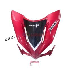 Nhựa ốp mặt nạ trước WAVE RSX 2012 Đỏ siêu nhân zin Honda