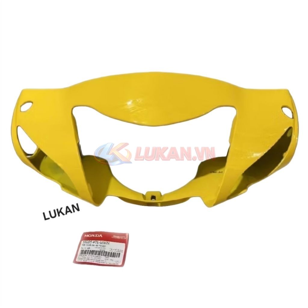 Nhựa ốp võ đầu đèn trước WAVE A, ALPHA 100.... Vàng, bàn thờ zin - Ảnh 3