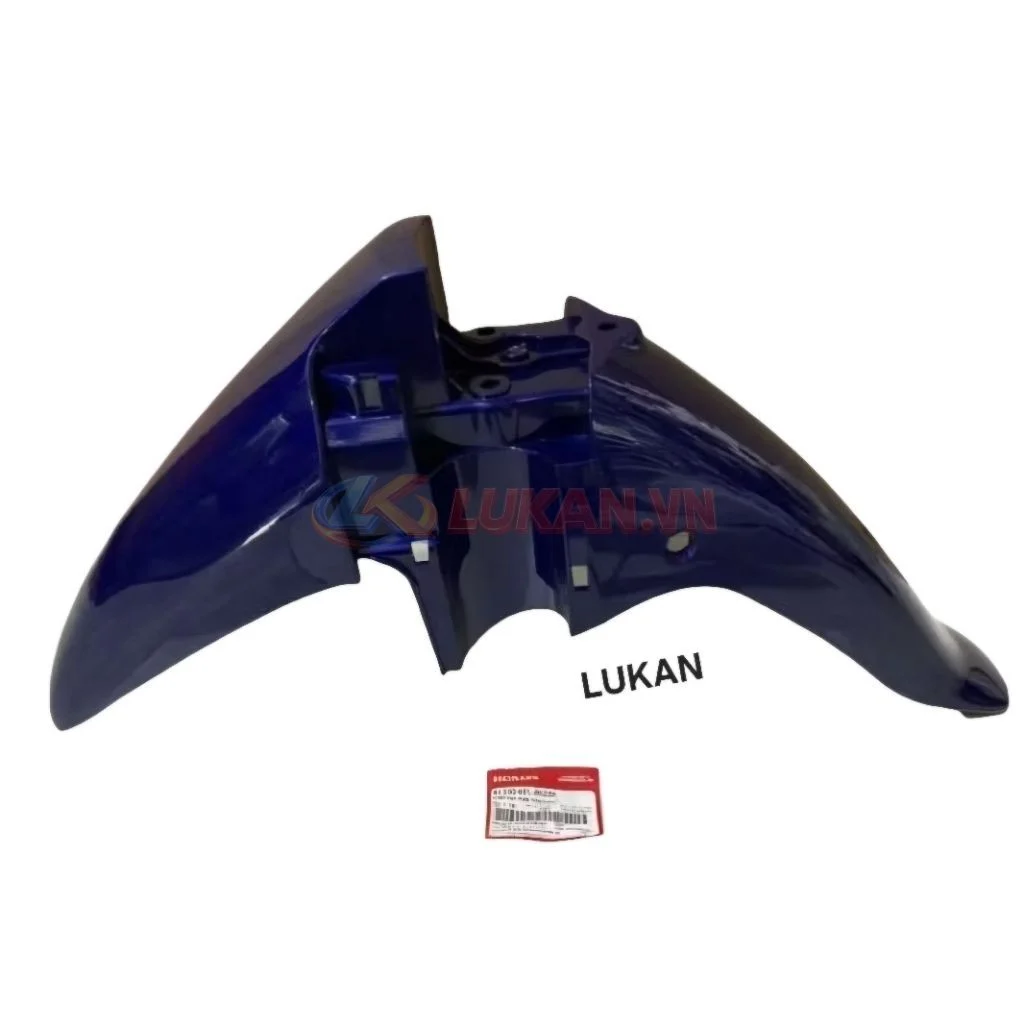 Nhựa dè chắn bùn trước WAVE ALPHA đời đầu Xanh mực, tím zin Honda - Ảnh 3