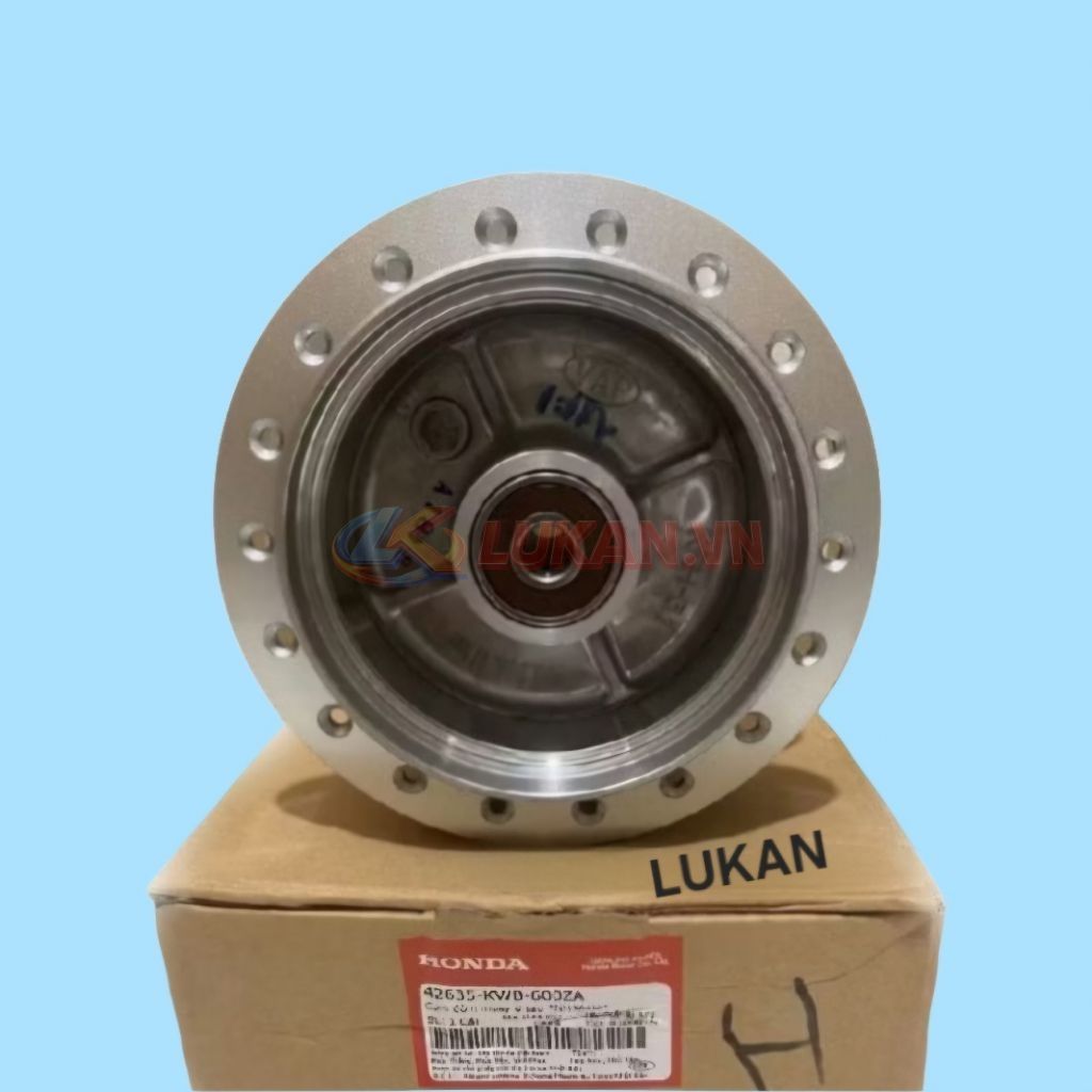 Đùm, moay ơ bánh lốp sau WAVE S110, RSX, BLADE, A110... zin 42635-K03-H00ZA, 42635-KWB-600ZA
