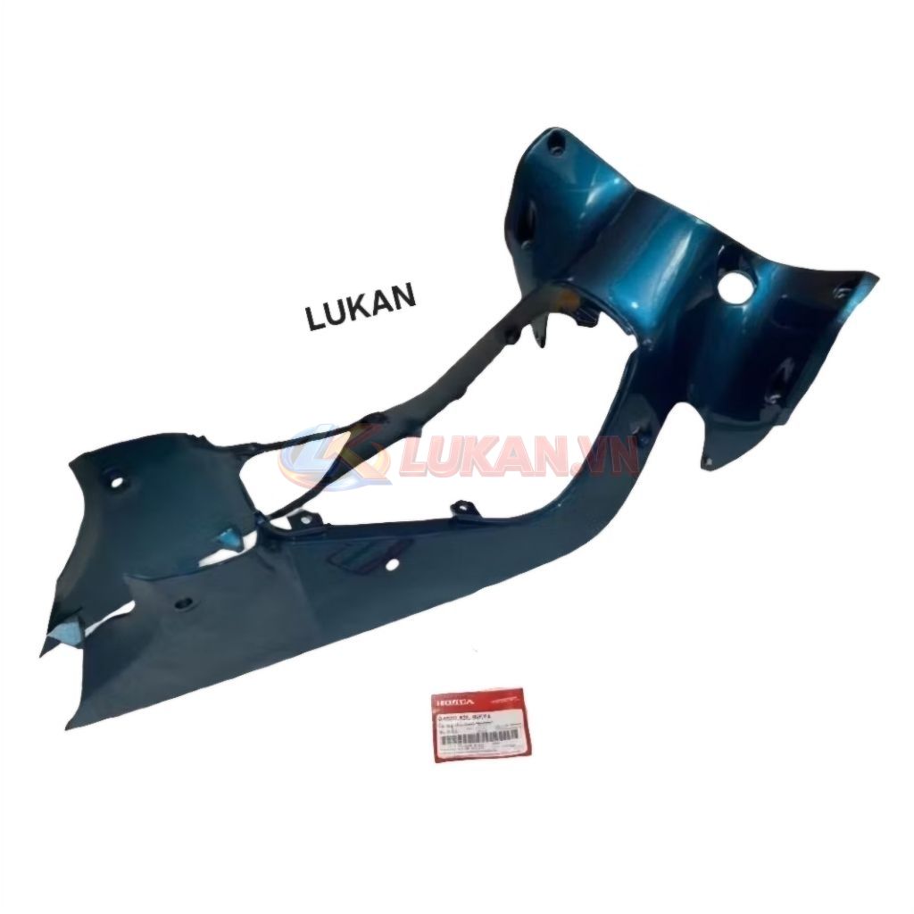 Nhựa ốp yếm khóa, lườn baga giữa FUTURE 1 đời đầu Xanh ngọc zin Honda - Ảnh 4
