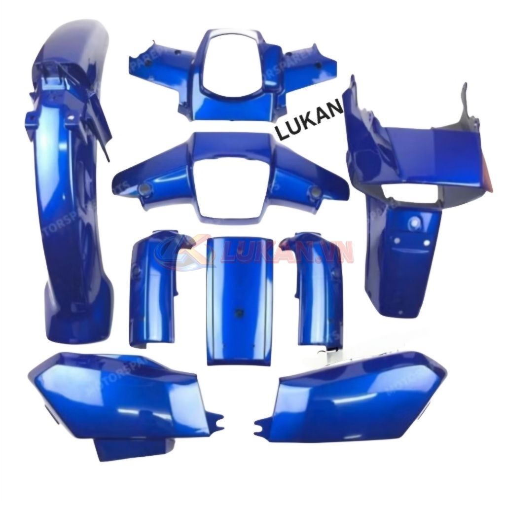 Bộ nhựa dàn áo, võ xe DREAM Xanh mực chất lượng