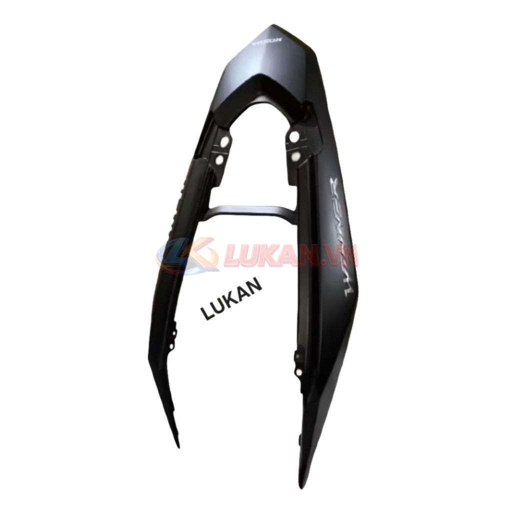 Nhựa chữ V, võ ốp thân sườn WINNER V1 Đen mờ, nhám zin Honda