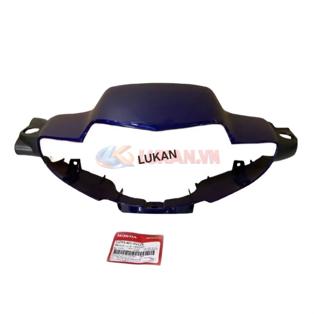 Nhựa ốp võ đầu đèn trước WAVE ALPHA đời đầu Xanh mực zin - Ảnh 3
