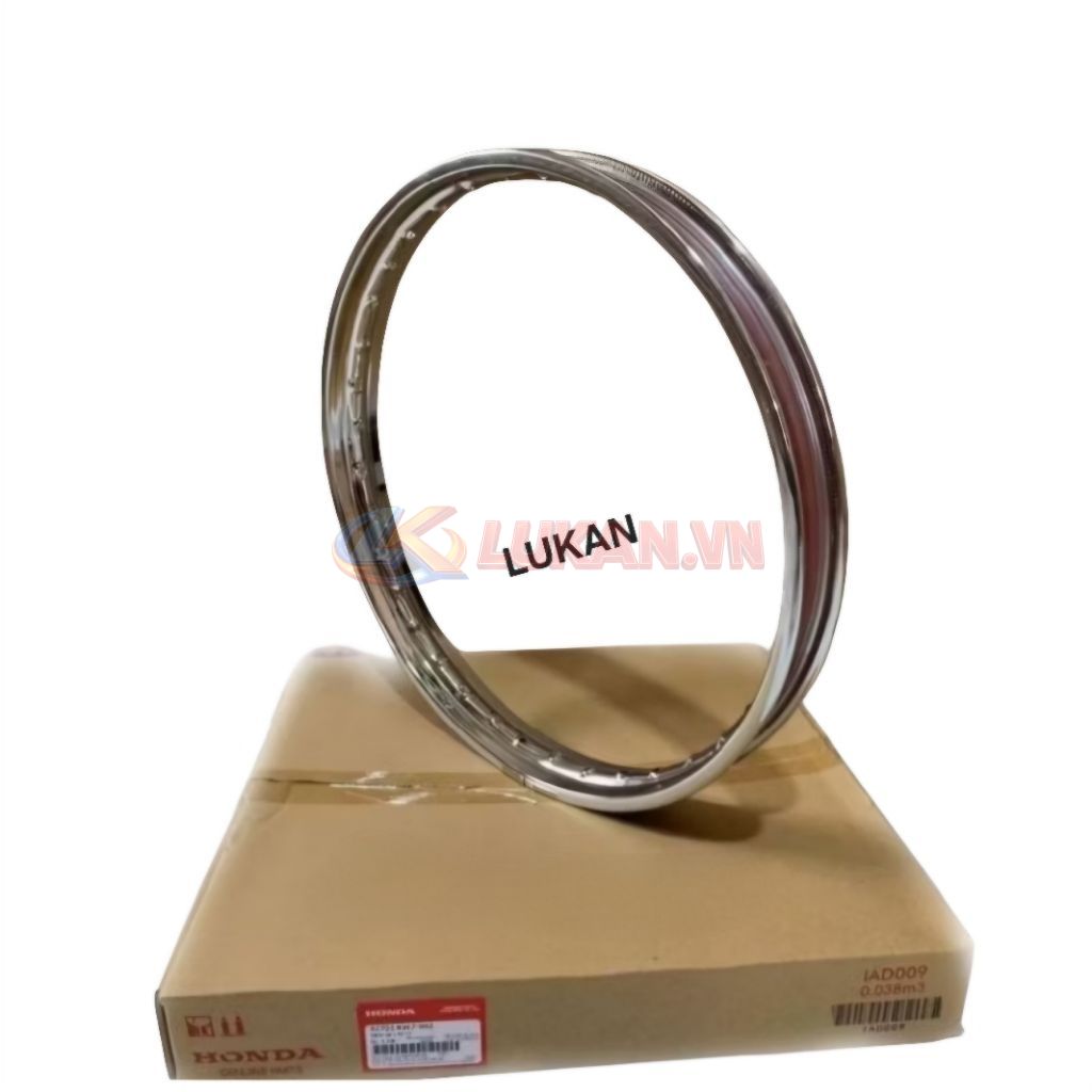 Vành, niềng bánh trước WAVE A, RS, S100, RSX, FUTURE 2, NEO, X.... zin 140/17 - Ảnh 3