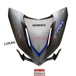 Nhựa ốp mặt nạ trước WAVE RSX 2012.... Xám siêu nhân zin Honda