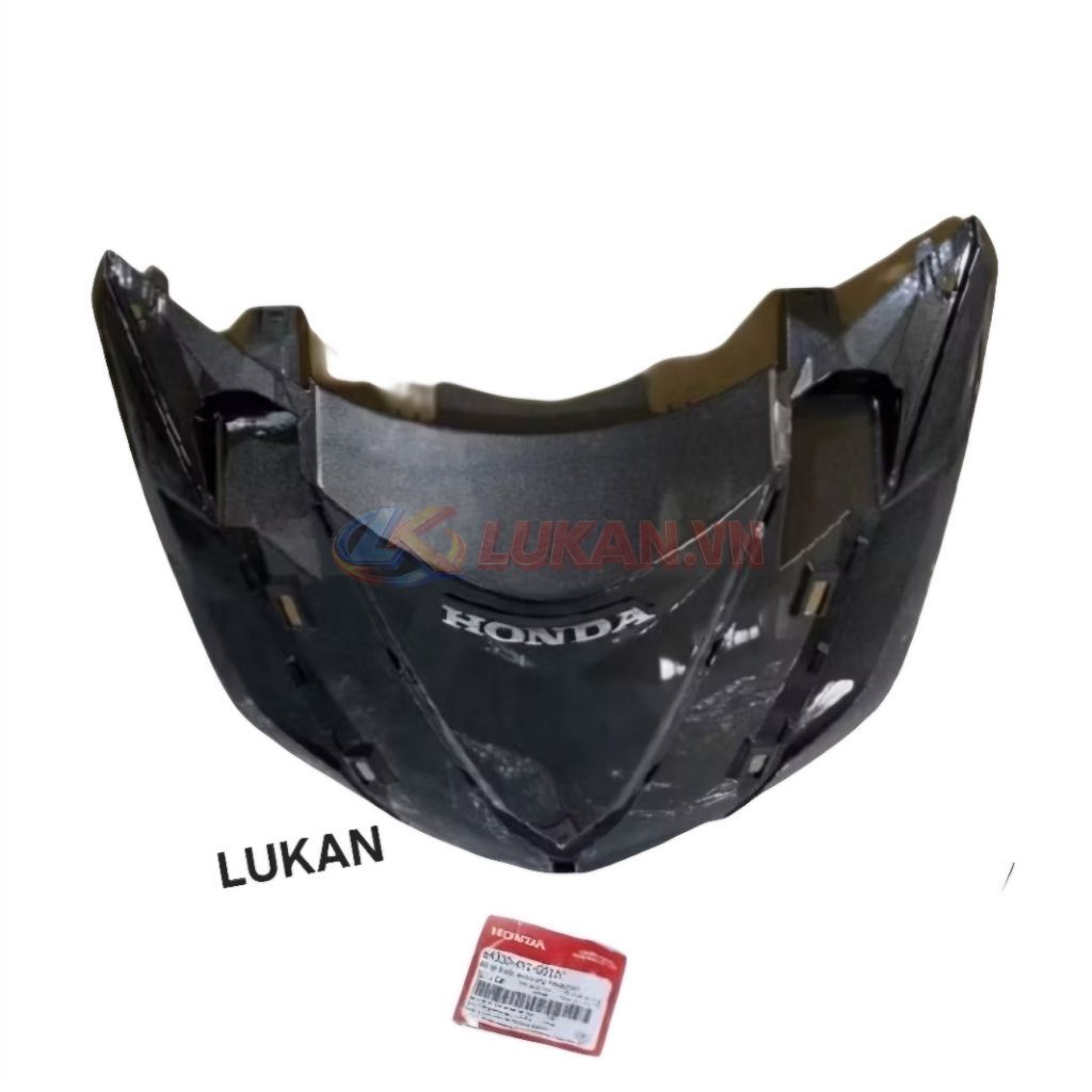 Nhựa ốp mặt nạ trước xe FUTURE MẬP 125 Xám chuột zin Honda - Ảnh 2