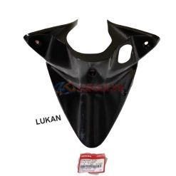Nhựa ốp yếm khóa, lườn baga giữa WAVE S110, RSX.... Đen zin Honda