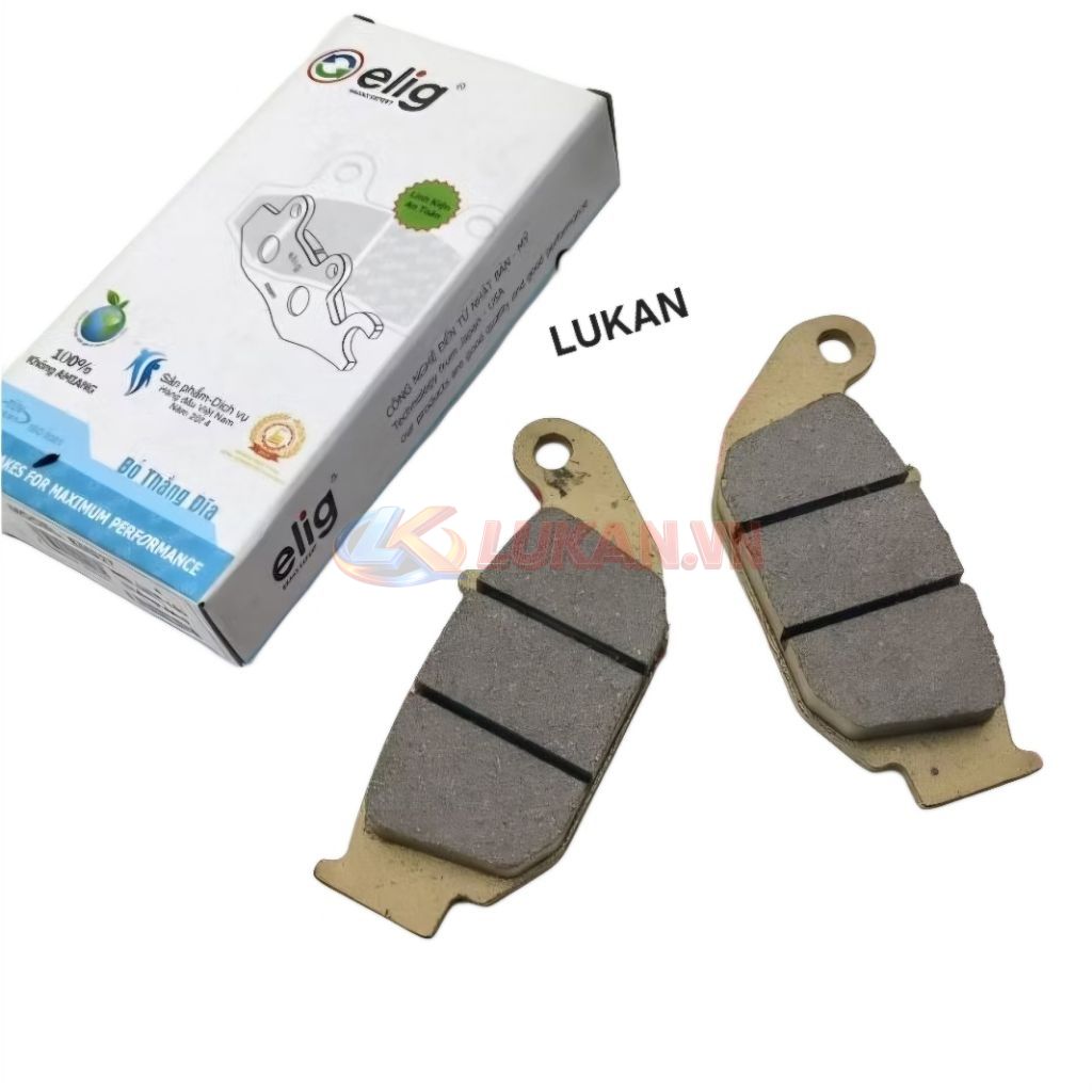 Bố thắng, má phanh đĩa sau xe WINNER, RS 150... chính hãng ELIG - Ảnh 2