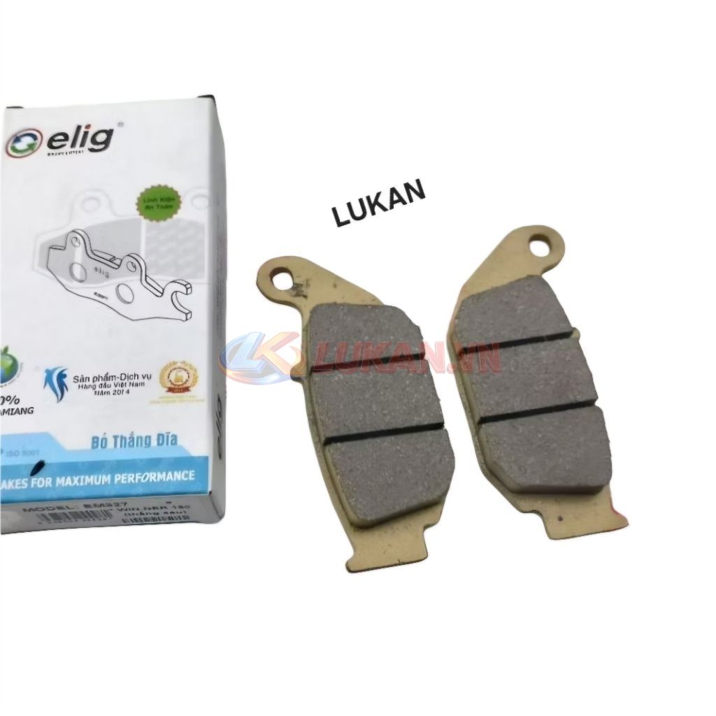 Bố thắng, má phanh đĩa sau xe WINNER, RS 150... chính hãng ELIG - Ảnh 3