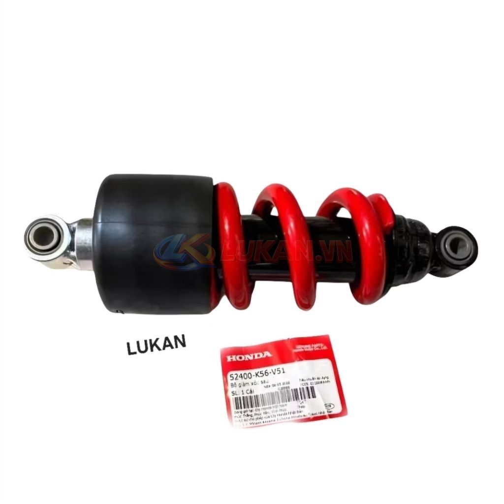 Phuộc nhún, giảm sóc sau WINNER, RS 150.... Đỏ zin Honda 52400-K56-V51 - Ảnh 4