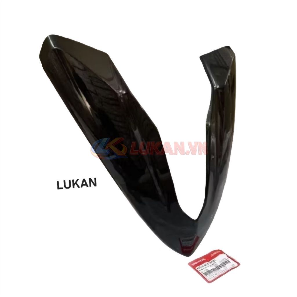 Nhựa chữ V, ốp mặt nạ trước WAVE RSX 2014-2020.... Đen bóng zin 64510-K03-M60ZB - Ảnh 3