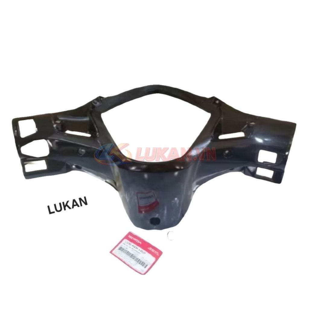 Nhựa ốp võ đầu, bợ cổ gáy WAVE S110, RSX.... Đen bóng zin Honda