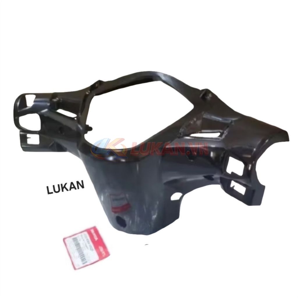 Nhựa ốp võ đầu, bợ cổ gáy WAVE S110, RSX.... Đen bóng zin Honda - Ảnh 2