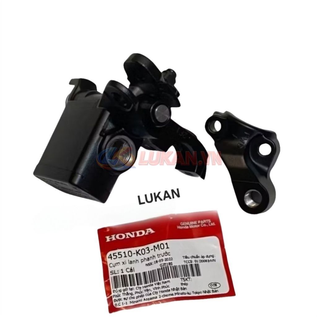 Cùm tay bình dầu phanh đĩa, thắng trước WAVE RSX, BLADE... zin Honda 45510-K03-M01 - Ảnh 3