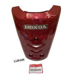 Nhựa mặt nạ trước xe WAVE ALPHA đời đầu Đỏ mận zin Honda 64300-KRS-900ZD