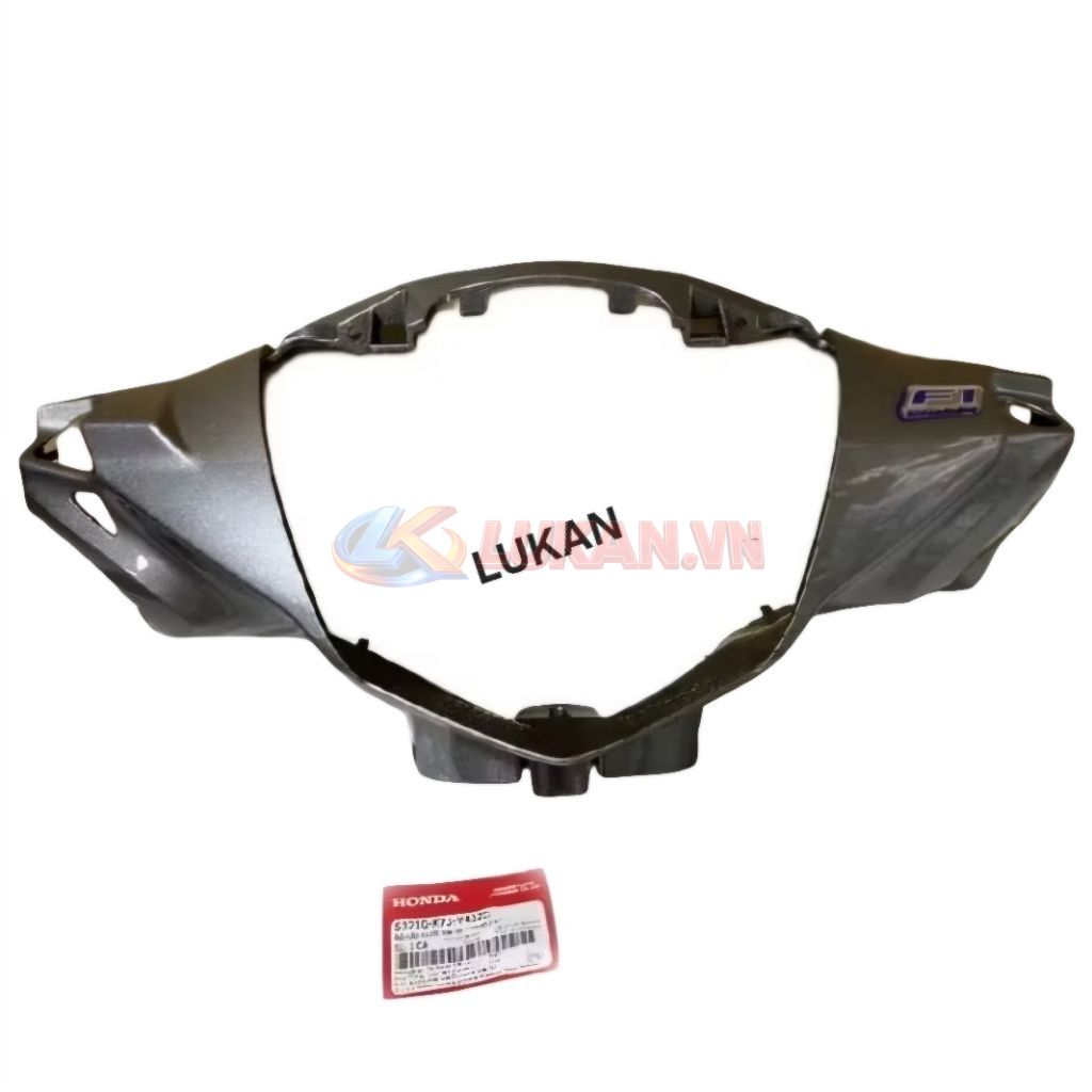 Nhựa ốp võ đầu đèn trước FUTURE LED 125 Xám, bàn thờ zin Honda - Ảnh 3