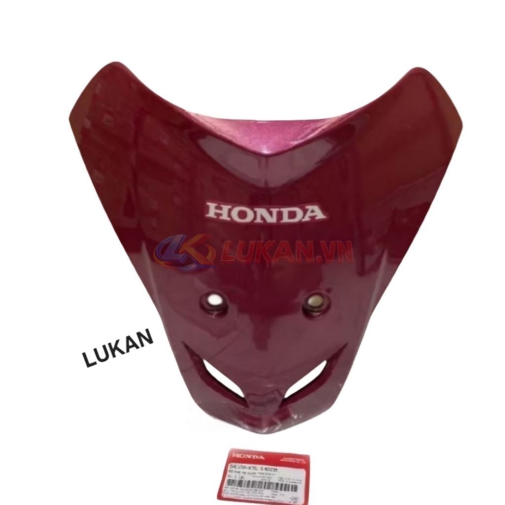 Nhựa ốp mặt nạ trước WAVE A, ALPHA, RS, S100.... Hồng zin Honda