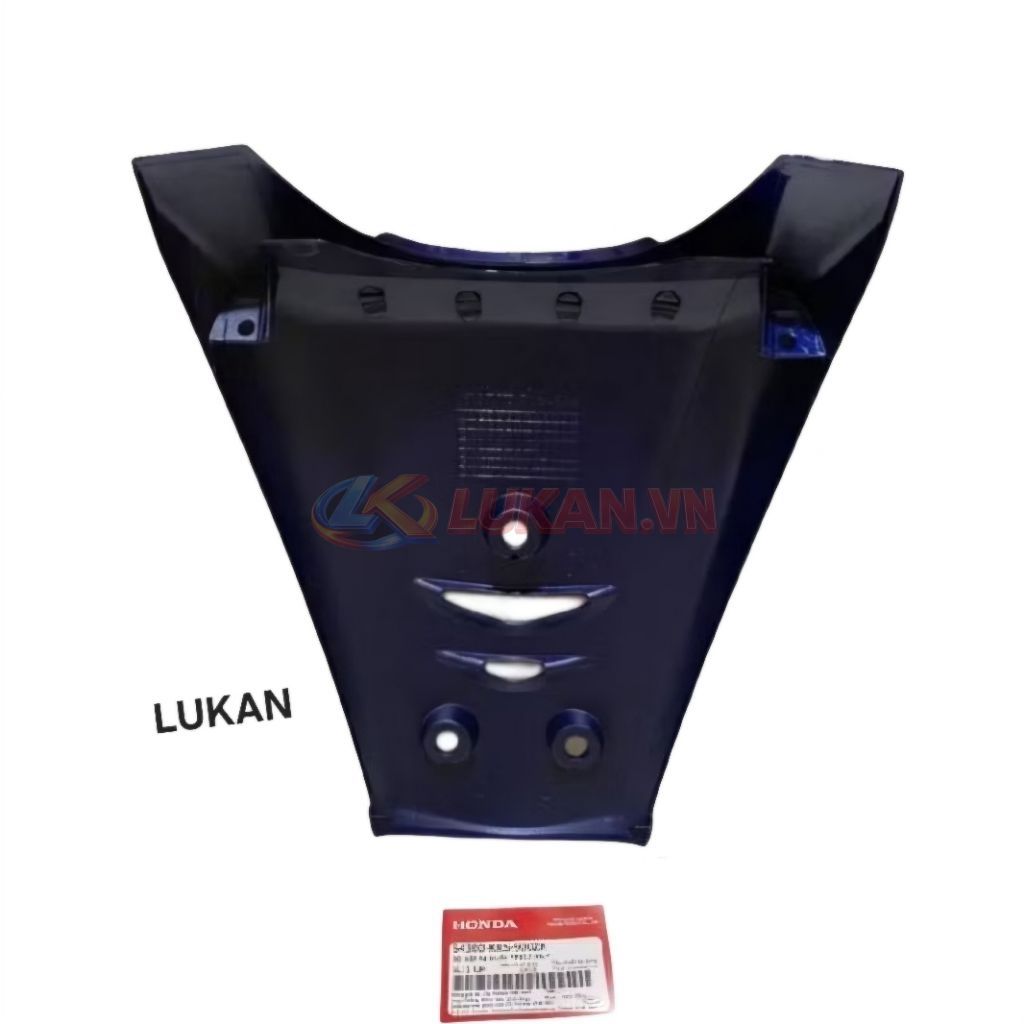 Nhựa ốp mặt nạ trước WAVE ALPHA đời đầu Xanh mực zin Honda - Ảnh 2