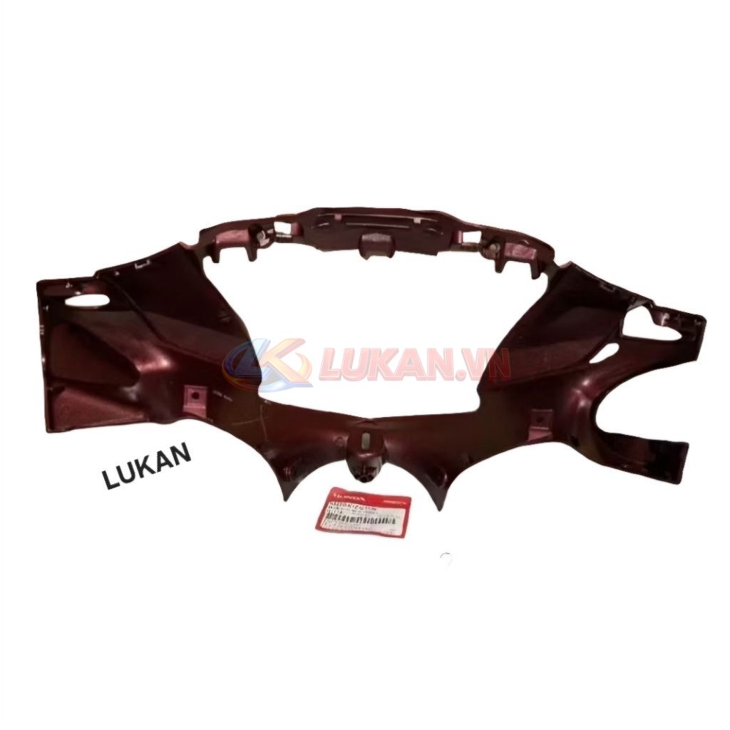 Nhựa ốp võ đầu đèn trước FUTURE MẬP 125 Đỏ mận zin Honda - Ảnh 2
