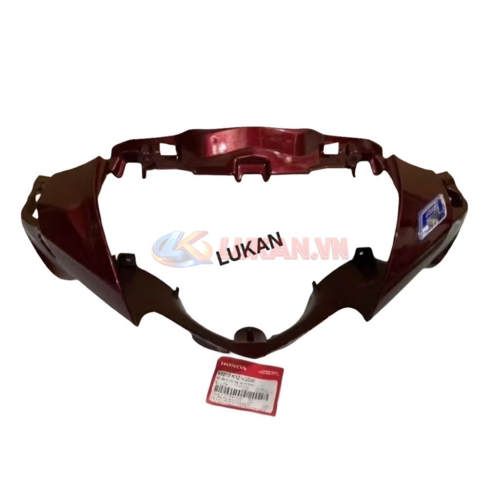 Nhựa ốp võ đầu đèn trước FUTURE MẬP 125 Đỏ mận zin Honda - Ảnh 4