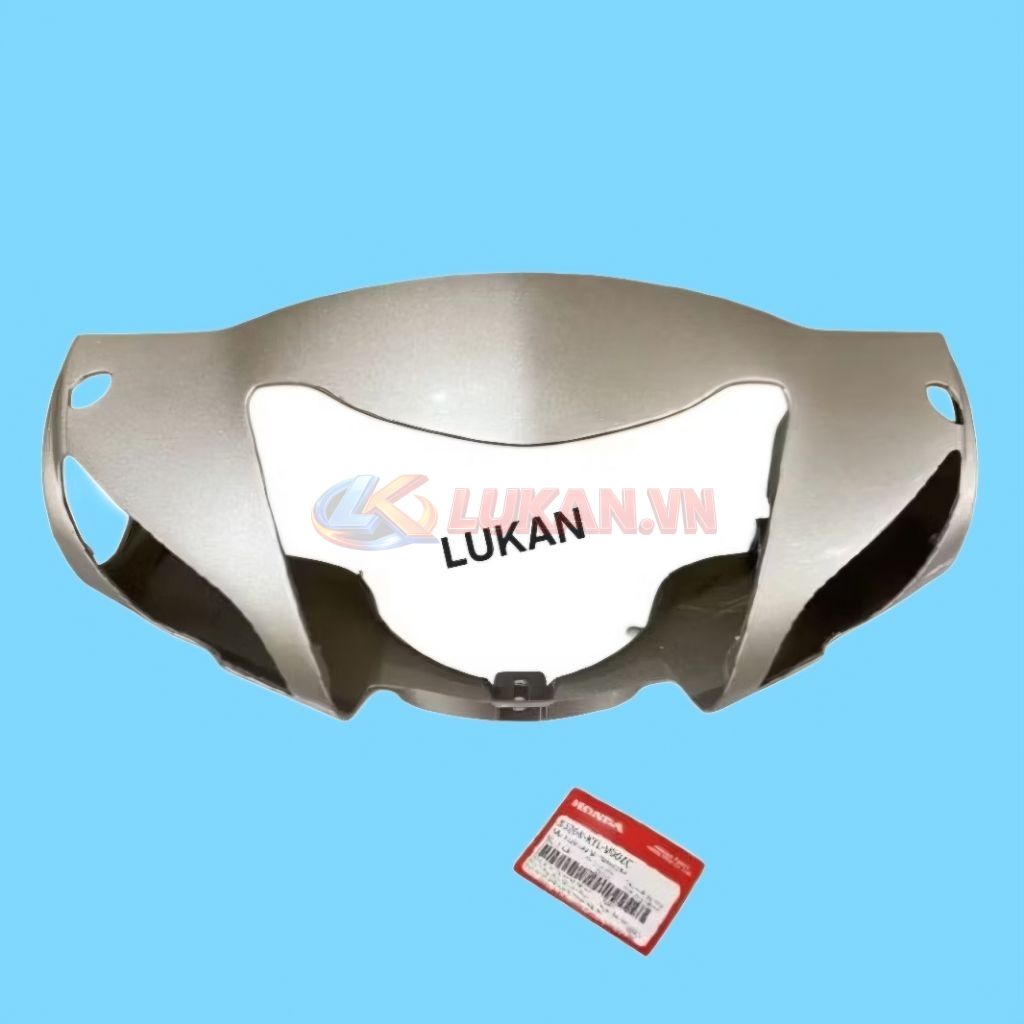 Nhựa ốp võ đầu đèn trước WAVE A, ALPHA 100... Bạc, bàn thờ zin - Ảnh 3