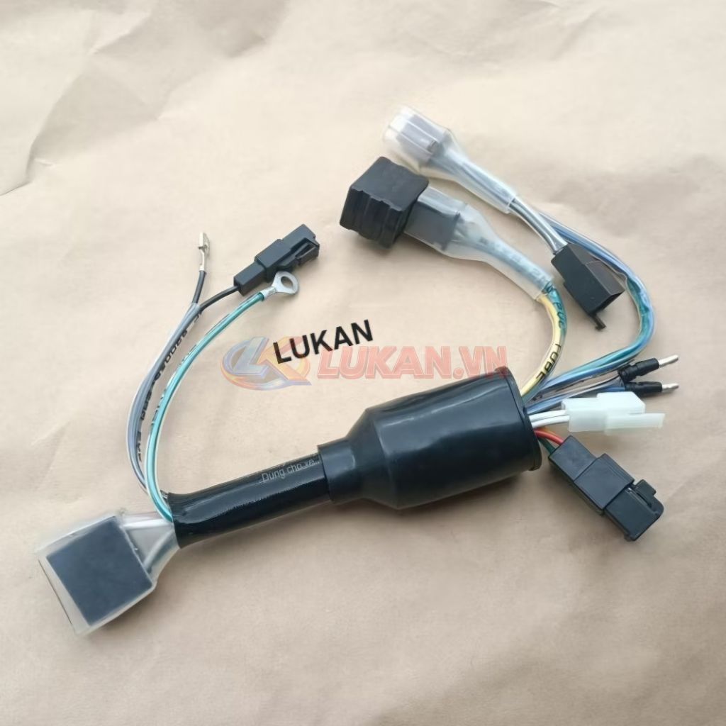 Bộ dây điện chuyển lên sạc ex 150 Super DREAM, WAVE ALPHA.... có rơle AVP - Ảnh 3