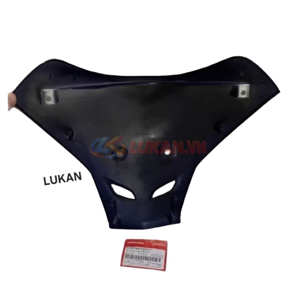 Nhựa ốp mặt nạ trước WAVE A, ALPHA, RS, S100.... Xanh mực zin Honda 64300-KVR-V40ZD - Ảnh 3