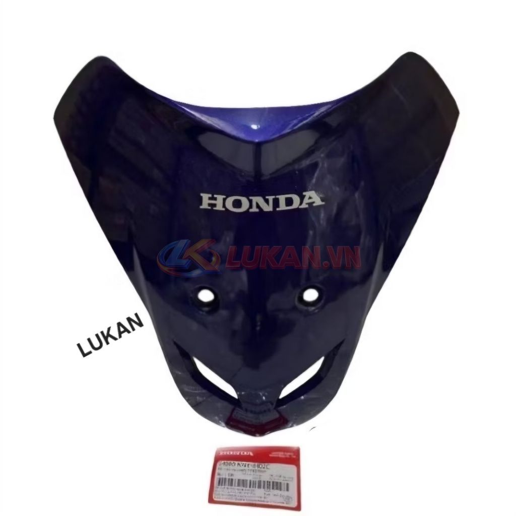 Nhựa ốp mặt nạ trước WAVE A, ALPHA, RS, S100.... Xanh mực zin Honda 64300-KVR-V40ZD - Ảnh 4