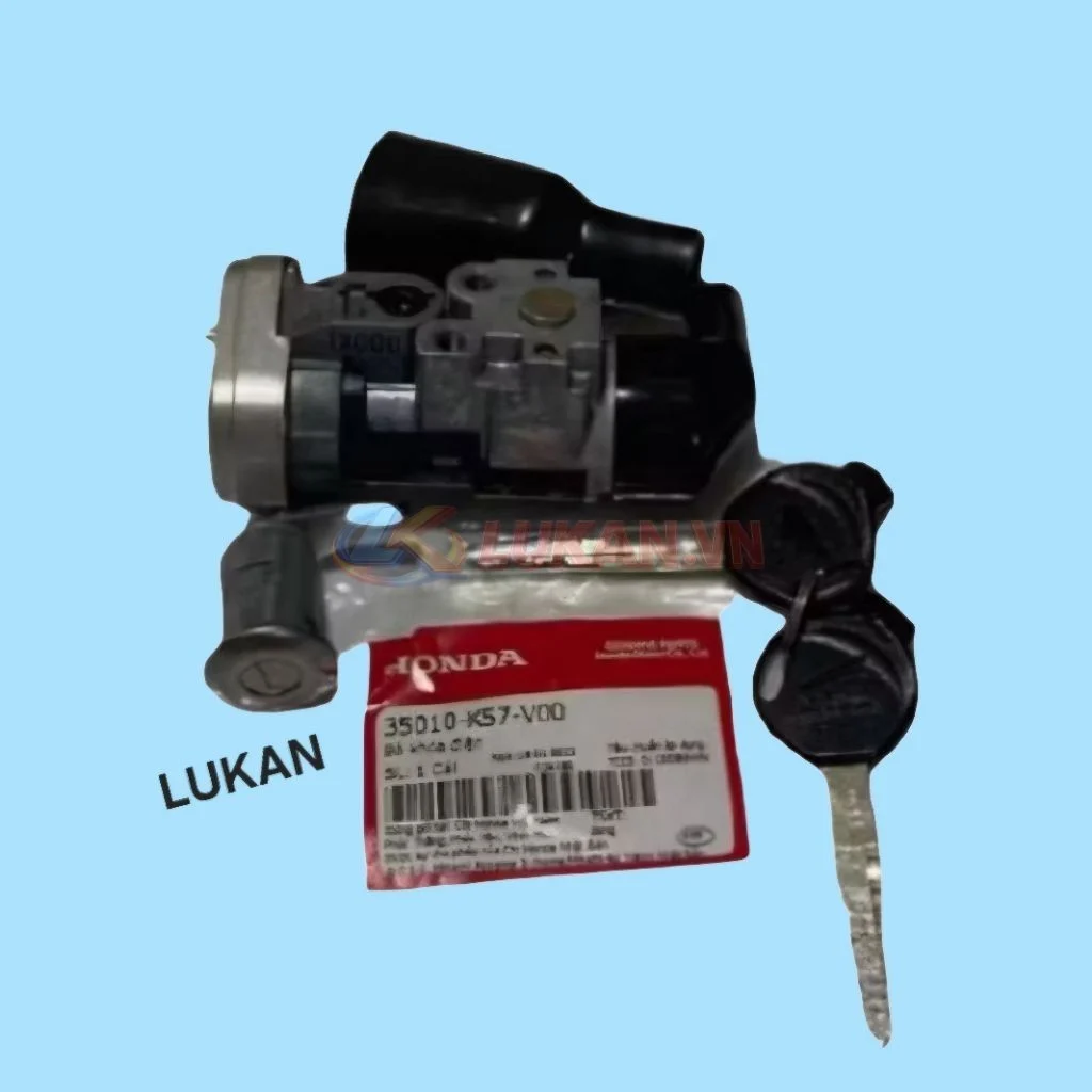 Bộ ổ khóa máy, công tắc điện WAVE BLADE 110... zin Honda 35010-K57-V00 - Ảnh 2